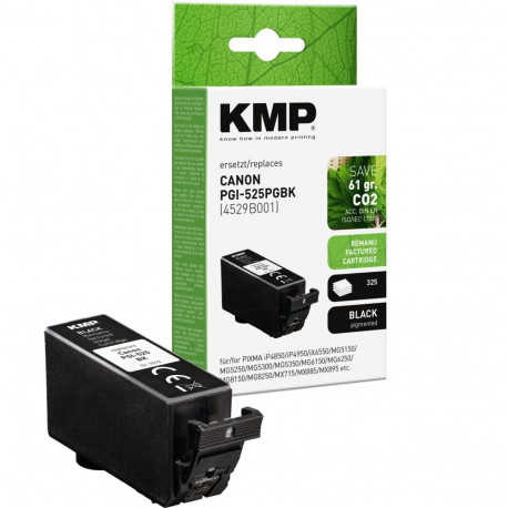 KMP tindimust asendab Canon PGI-525 PGBK 4529B001