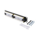 PATCH PANEL 12PORT 1U 10" CAT.6 UTP BLACK LANBERG