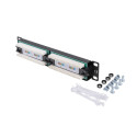 PATCH PANEL 12PORT 1U 10" CAT.5E UTP BLACK LANBERG
