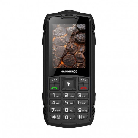 SALE OUT. Hammer ROCK LTE | Black | 2.4 " | IPS | 48 MB | 128 MB | Dual SIM | Main camera resolution