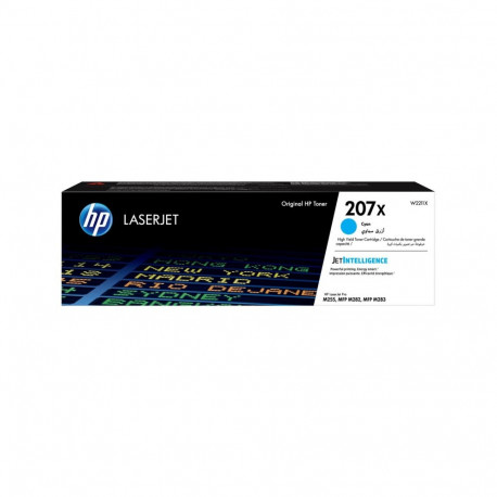 HP 207X kõrge tootlikkusega tsüaan originaal LaserJet toonerikassett