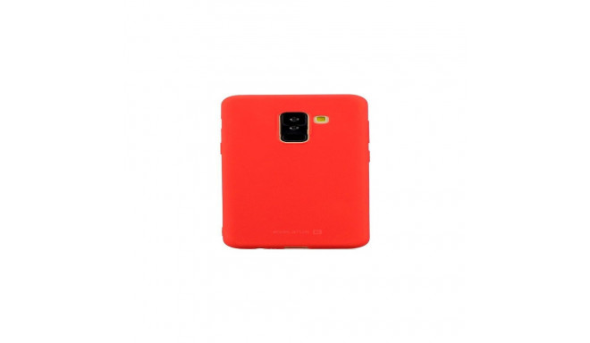 Evelatus Samsung Galaxy A6 Plus 2018 Nano Silicone Case Soft Touch TPU Red