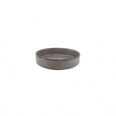 SOUP PLATE DOMOLETTI BROWN DOTS 850ML