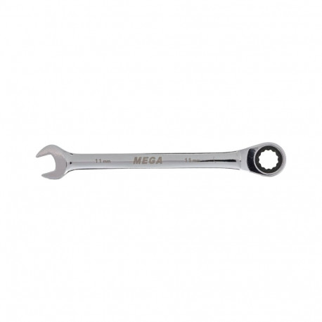 Klucz oczkowo-płaski z grzechotką, 11mm