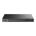 Managed Switch DXS-3410-32XY/E 10G Layer 3 Stackable 24*10GBASE-T + 4*10G SFP+ + 4*25G SFP28 Multi-G