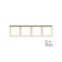 FRAME K14-445-04.M/SM 4PL MODERN SAND