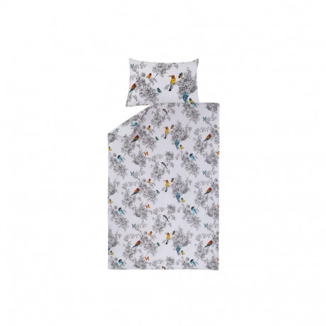 BED COV SET Bird Wilde SATEEN 140x200CM