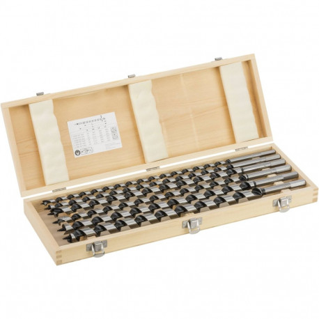 Bosch spiraalpuuride komplekt, kuuskantvars, 6-osaline