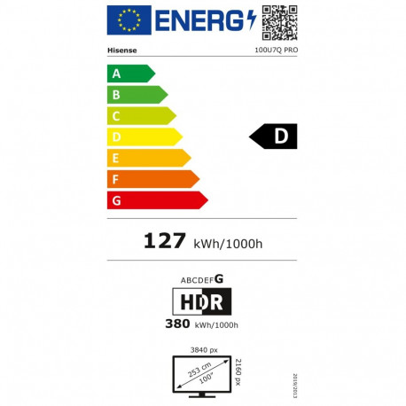 Hisense 100U7Q PRO
