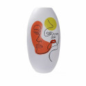 Vase DKD Home Decor Face White Resin Multicolour (20,5 x 20,5 x 38 cm) Vase DKD Home Decor Face White Resin Multicolour (20,5 x 20,5 x 38 cm)