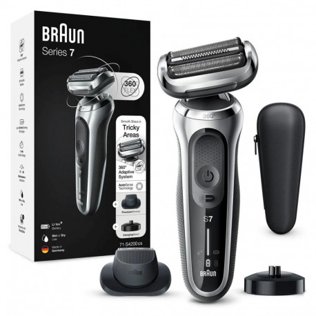 Braun võrkraseerija ja trimmer series 7 71-S4200cs, must