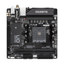 GIGABYTE A520I AC Motherboard - Supports AMD Ryzen 5000 Series AM4 CPUs, 6 Phases Digital VRM, up to