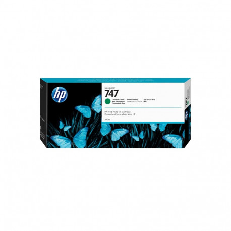 HP 747 300-ml Chromatic Green DesignJet Ink Cartridge