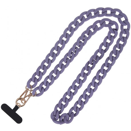 Phone chain, purple