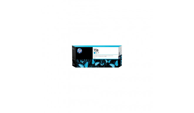 HP 728 300-ml Cyan DesignJet Ink Cartridge