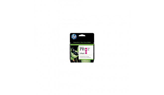HP 711 3-pack 29-ml Magenta DesignJet Ink Cartridges