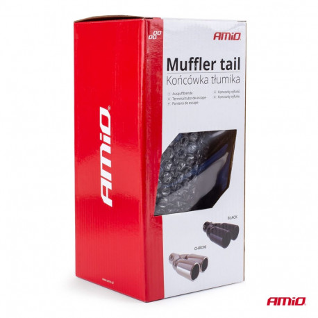 Summutiotsik duubel Ø35-50mm must