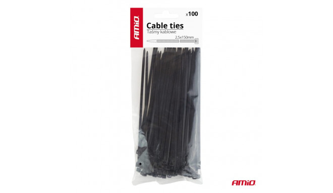 Sidumislindid 100tk 2,5x150mm must