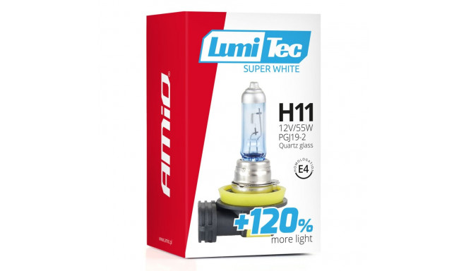 H11 Lumitech +120%, 12v, 55W
