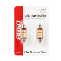 LED pirnid 2tk. Canbus 12smd  36*12mm