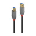 Lindy USB-kaabel USB-A - USB-B 5 m must (36744)