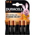 DURACELL Plus Boost MN1500 AA BL4 | Duracell