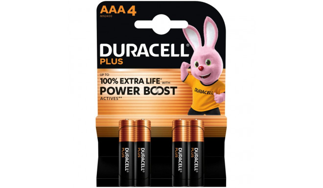Duracell Plus Boost MN2400 BL4 | AAA