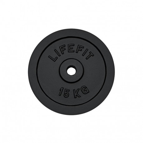 STANDARD valatud ketas LIFEFIT 15kg 30mm