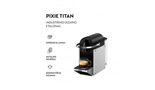 Kapselkohvimasin DELONGHI NESPRESSO EN127.S Pixie