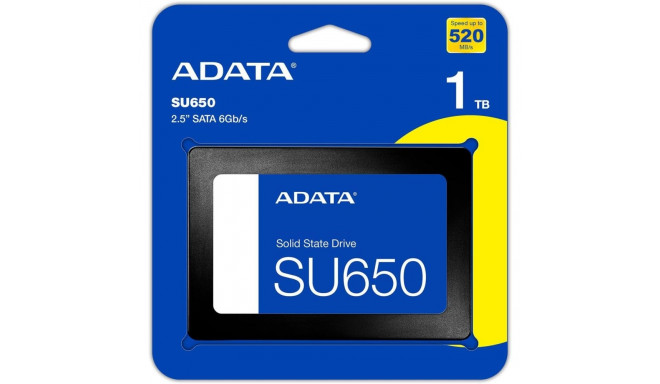 ADATA | Ultimate SU650 | 1000 GB | SSD form factor 2.5" | Solid-state drive interface SATA 6Gb/s | R