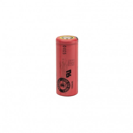 Sanyo UR18500Y 1300mAh 2.6A 3.6V 3.7V Li-ioon laetav aku lameda ülaosaga