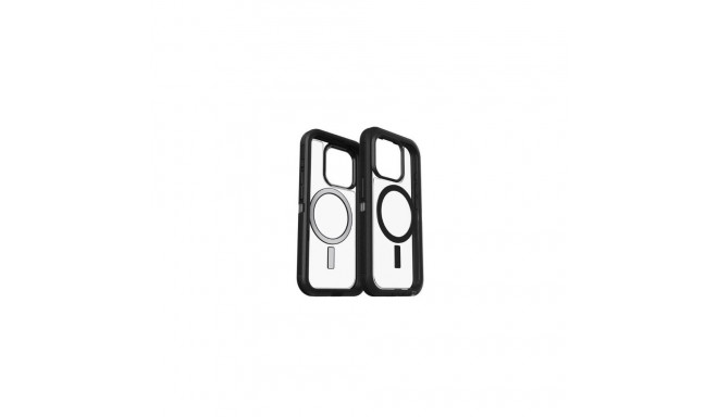 OtterBox Defender XT ümbris, Apple iPhone 15, iPhone 14, iPhone 13 Dark Side, läbipaistev/musta