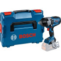 Bosch cordless impact wrench BITURBO GDS 18V-1600 HC Professional, 18Volt (blue/black, 2x battery Pr