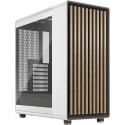 Fractal Design North Chalk White TG Clear - Tempered Glass