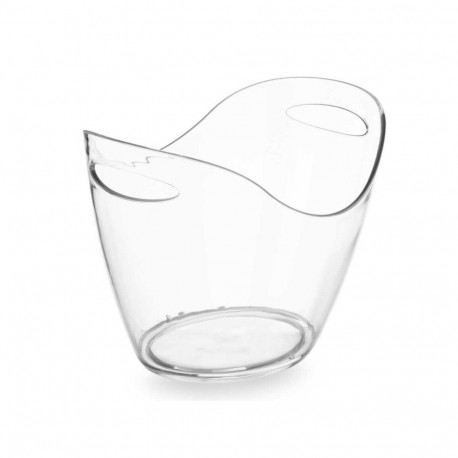 Ice Bucket Kinvara CN-IN-8L CN-IN-8L Transparent Plastic 8 L 34,5 x 25,5 x 26 cm (6 Units)