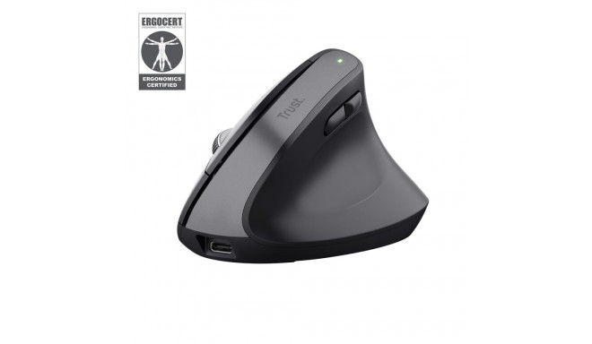 Trust Bayo+ mouse Office Right-hand RF Wireless + Bluetooth Optical 2400 DPI