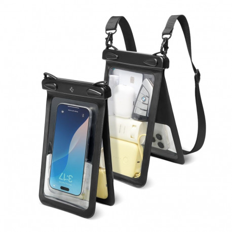 SPIGEN A603 UNIVERSAL WATERPROOF CASE BLACK