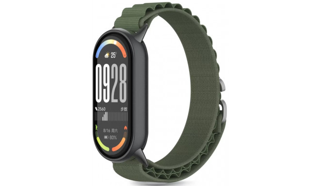 Tech-Protect kellarihm Nylon Pro Xiaomi Smart Band 8/9/10, army green