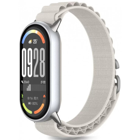 Tech-Protect watch strap Nylon Pro Xiaomi Smart Band 8/9/10, starlight