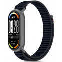 Tech-Protect kellarihm Nylon Stripe Xiaomi Smart Band 8/9/10, must/oranž