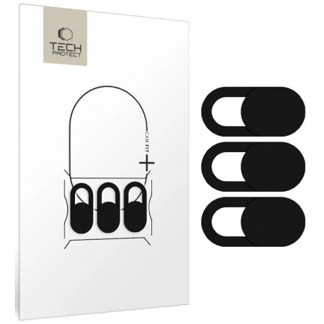 Tech-Protect veebikaamera kate Cam Fit+ 3tk