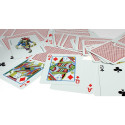 Cartamundi pokkerikaardid Plastic PK2, punane