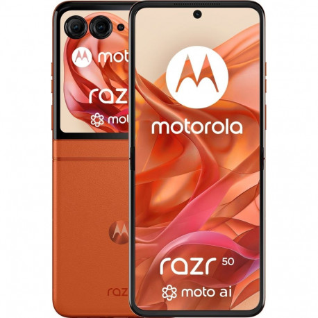 Nutitelefon Motorola Razr 50 5G 8/256GB oranž (PB200014PLL)