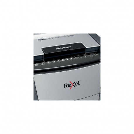 Shredder Rexel Optimum AutoFeed+ 300X automaatne ristsuunaline paberipurustaja