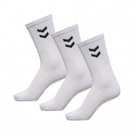 Hummel sokid Basic 3-pack 022030-9001 36-40, valged
