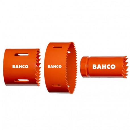 Bahco Augusaag bimetall hole saw – 40mm diameter, 8% cobalt bi-metal alloy, side openings for core r