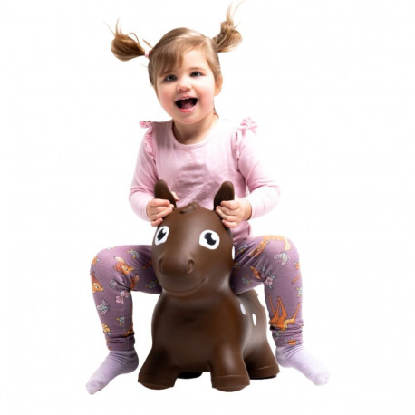 Gerardo's Toys Jumpy hüppeloom Hobune pakendis, pruun