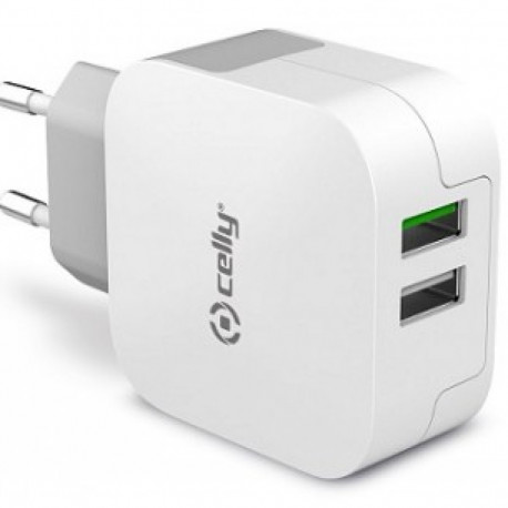 Celly laadija Turbo 2xUSB 3.4A