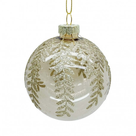 Christmas ornament JOY GLAM D8cm, glass