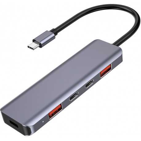 Platinet adapter Multimedia 5in1 (46237)